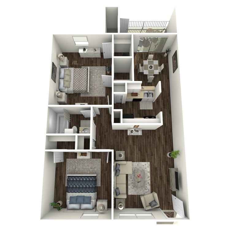 Floor plan image of B2