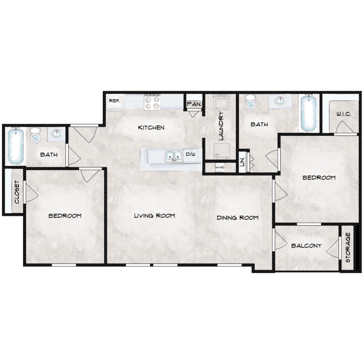 2B2B_B floor plan image