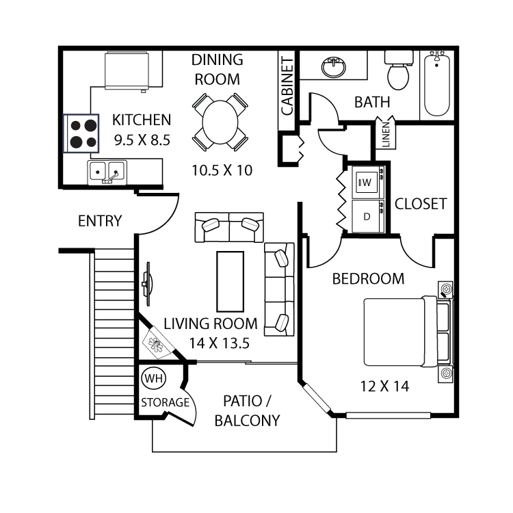 Floor plan image of Carmel