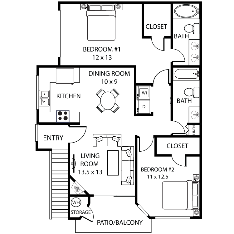 Floor plan image of Monterey