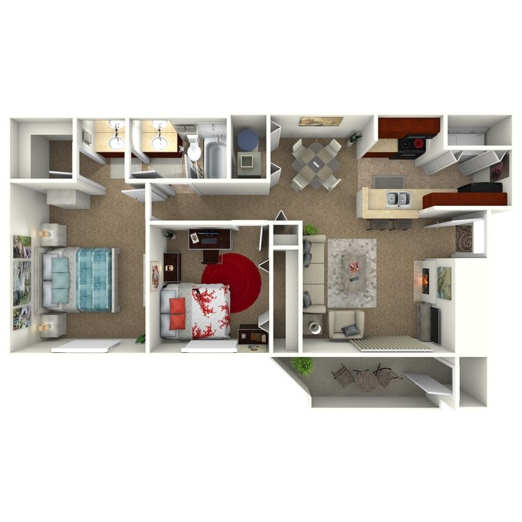 Floor plan image of The Willow