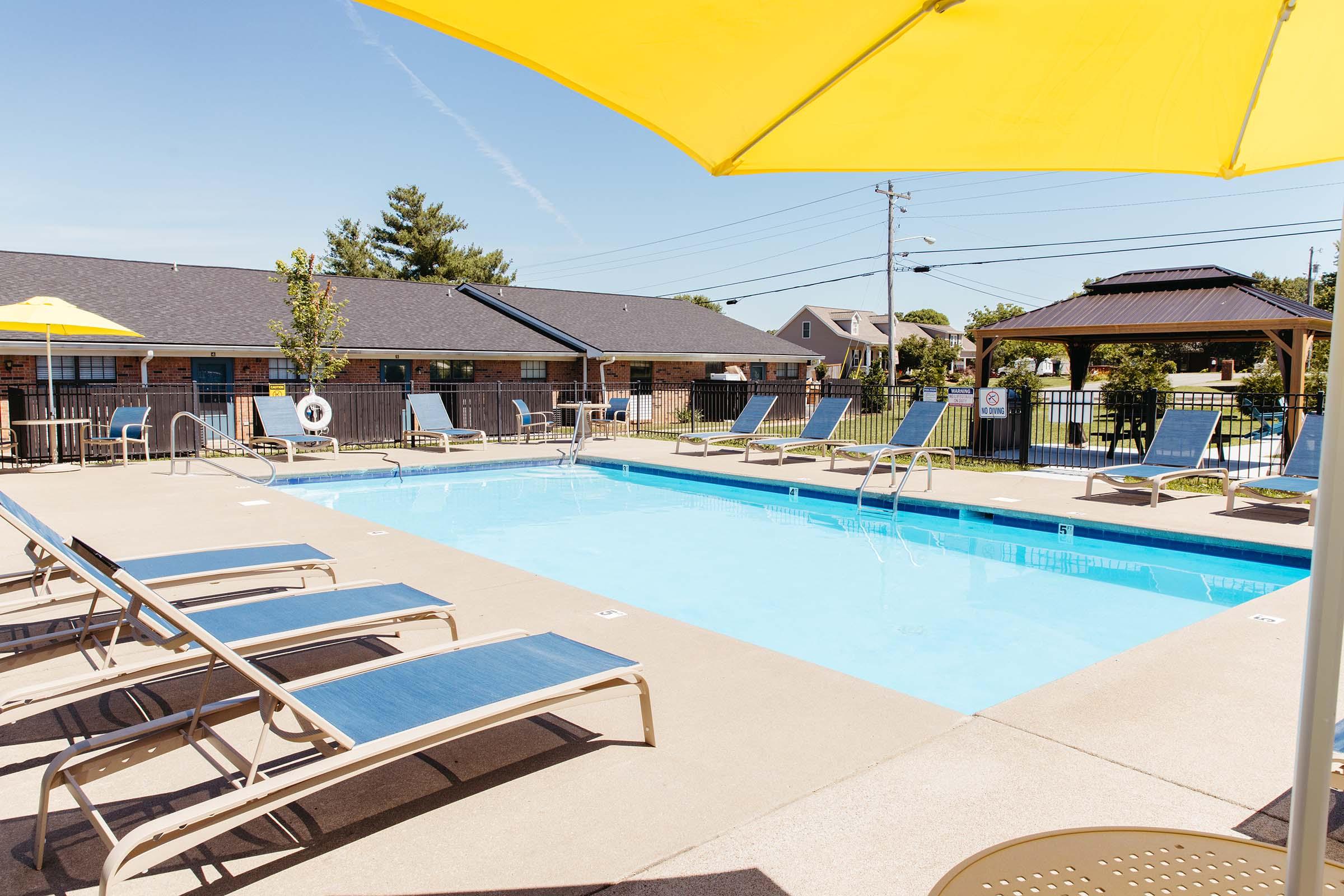 Swimming Pool at Summerfield Apartments