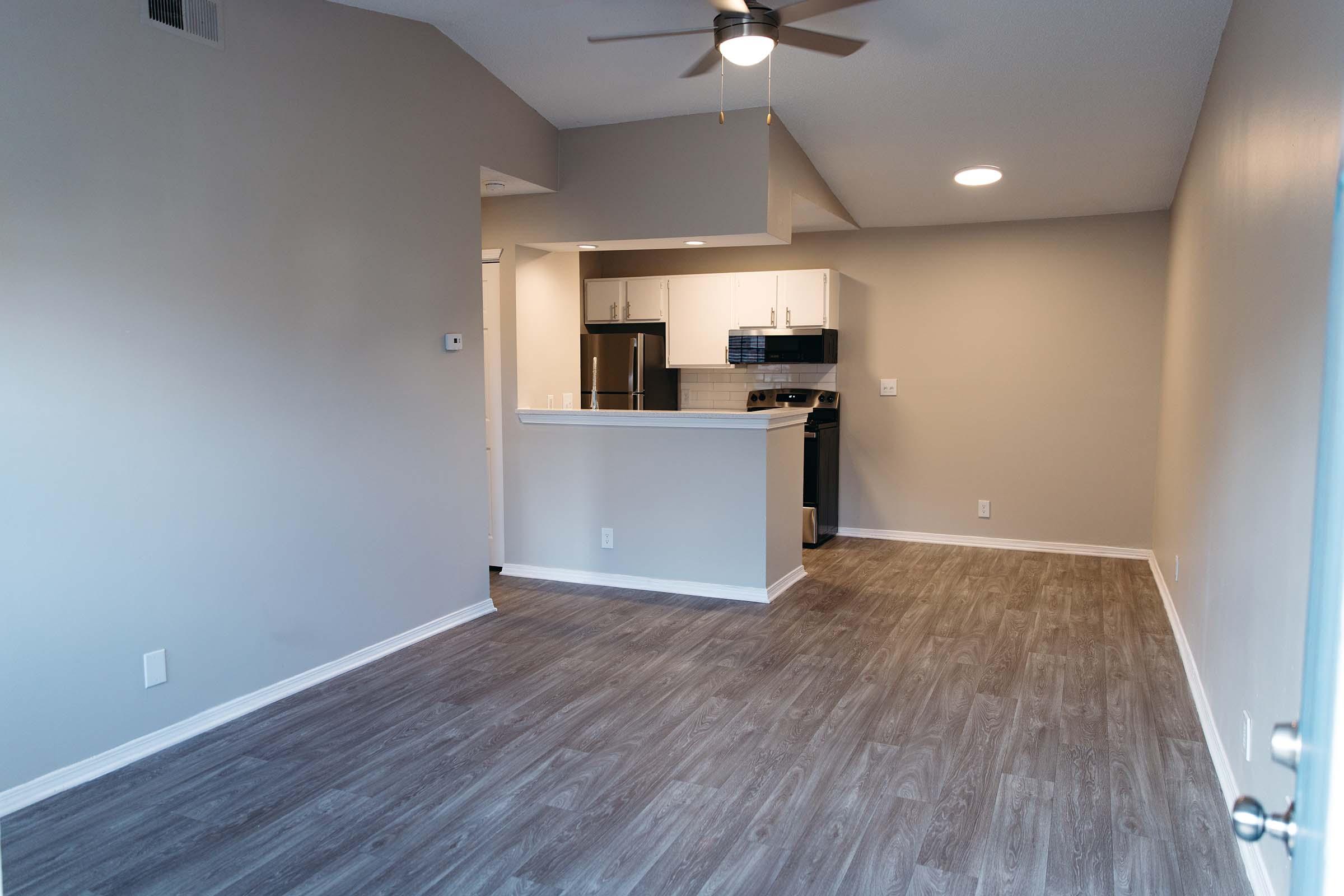 Living space at Summerfield Apartments