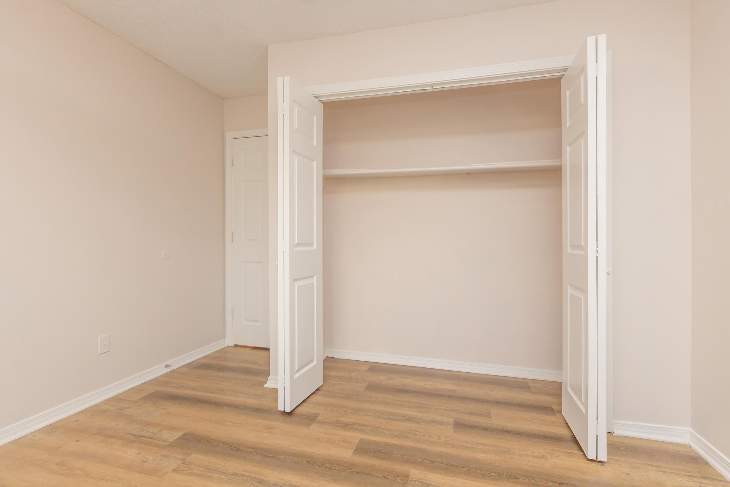 Spacious Closets at Summerfield Apartments