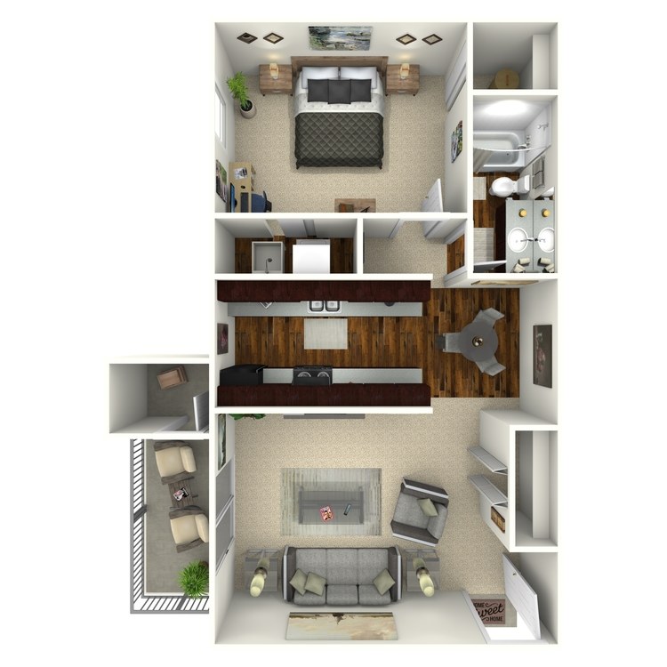 Floor plan image of Maple