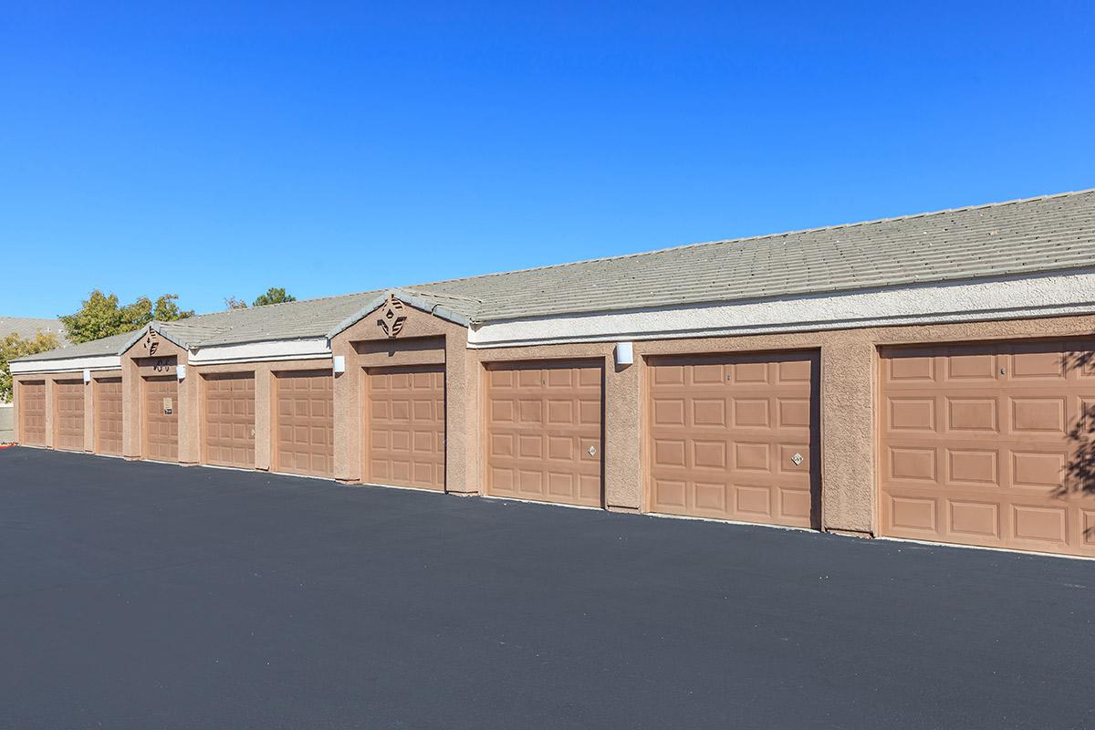 RENTABLE GARAGES AT THE SUMMIT AT SUNRIDGE APARTMENTS IN HENDERSON