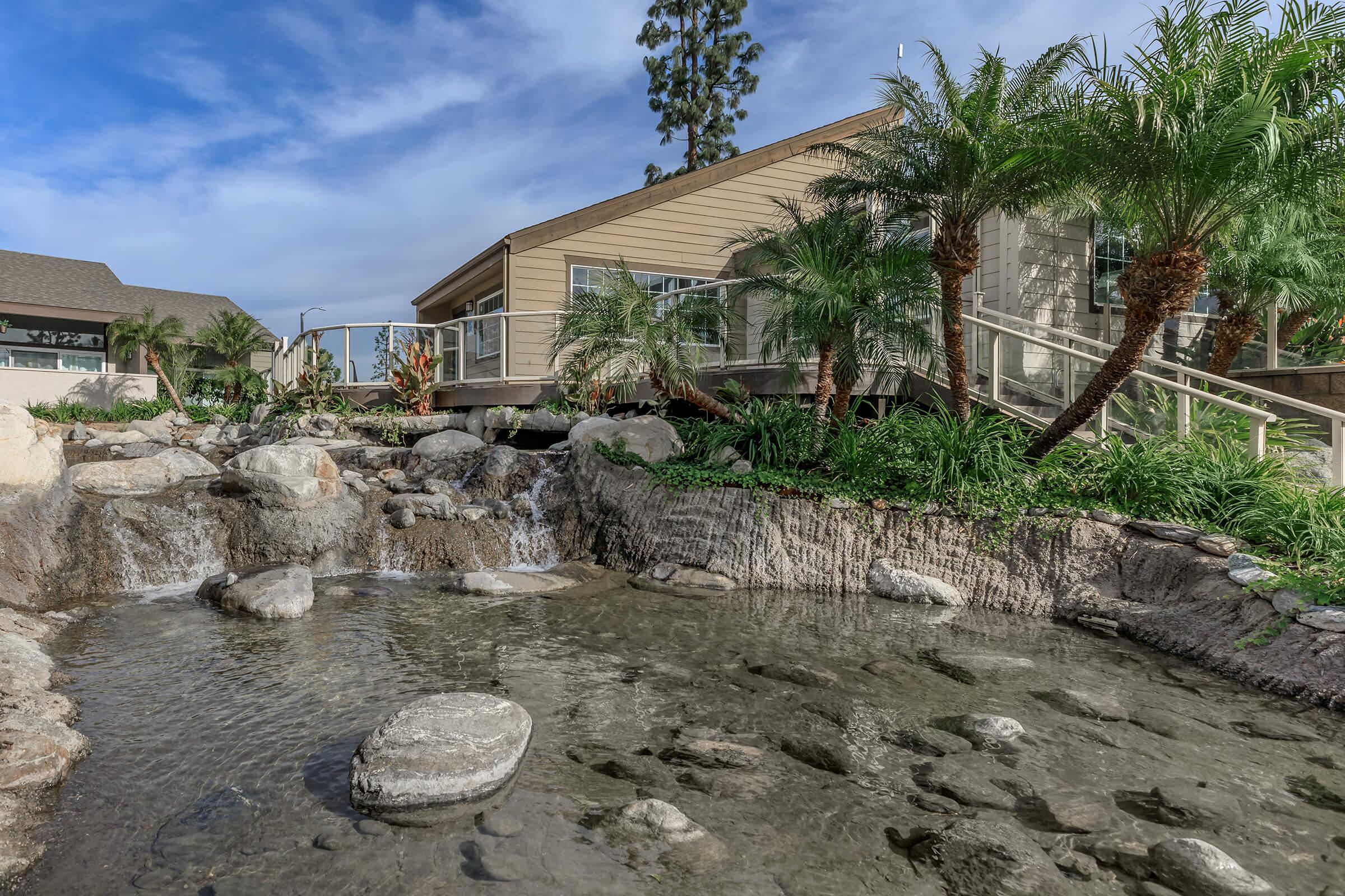 Landscaping at The Lake in Fullerton, CA