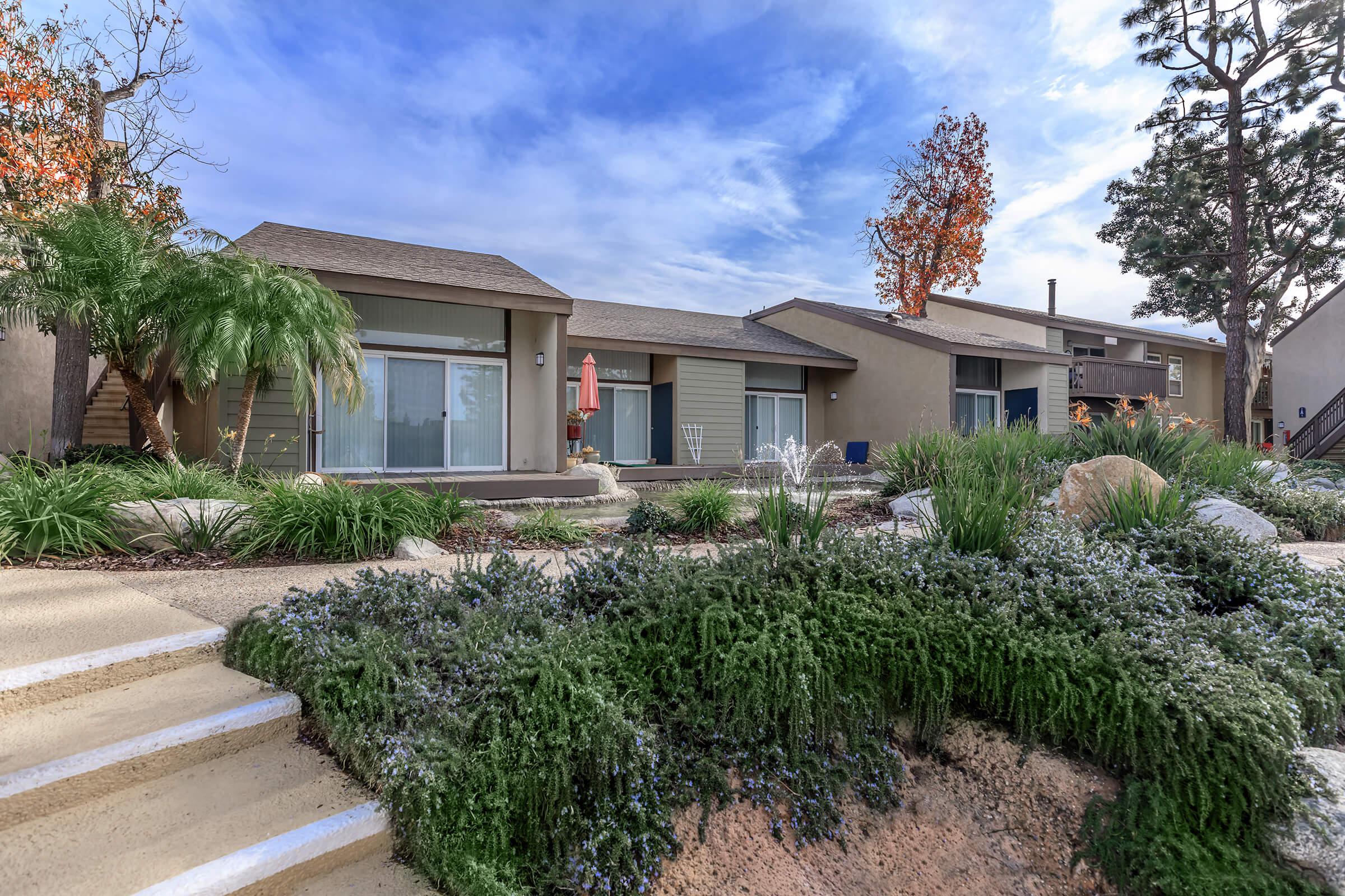 Landscaping at The Lake in Fullerton, CA