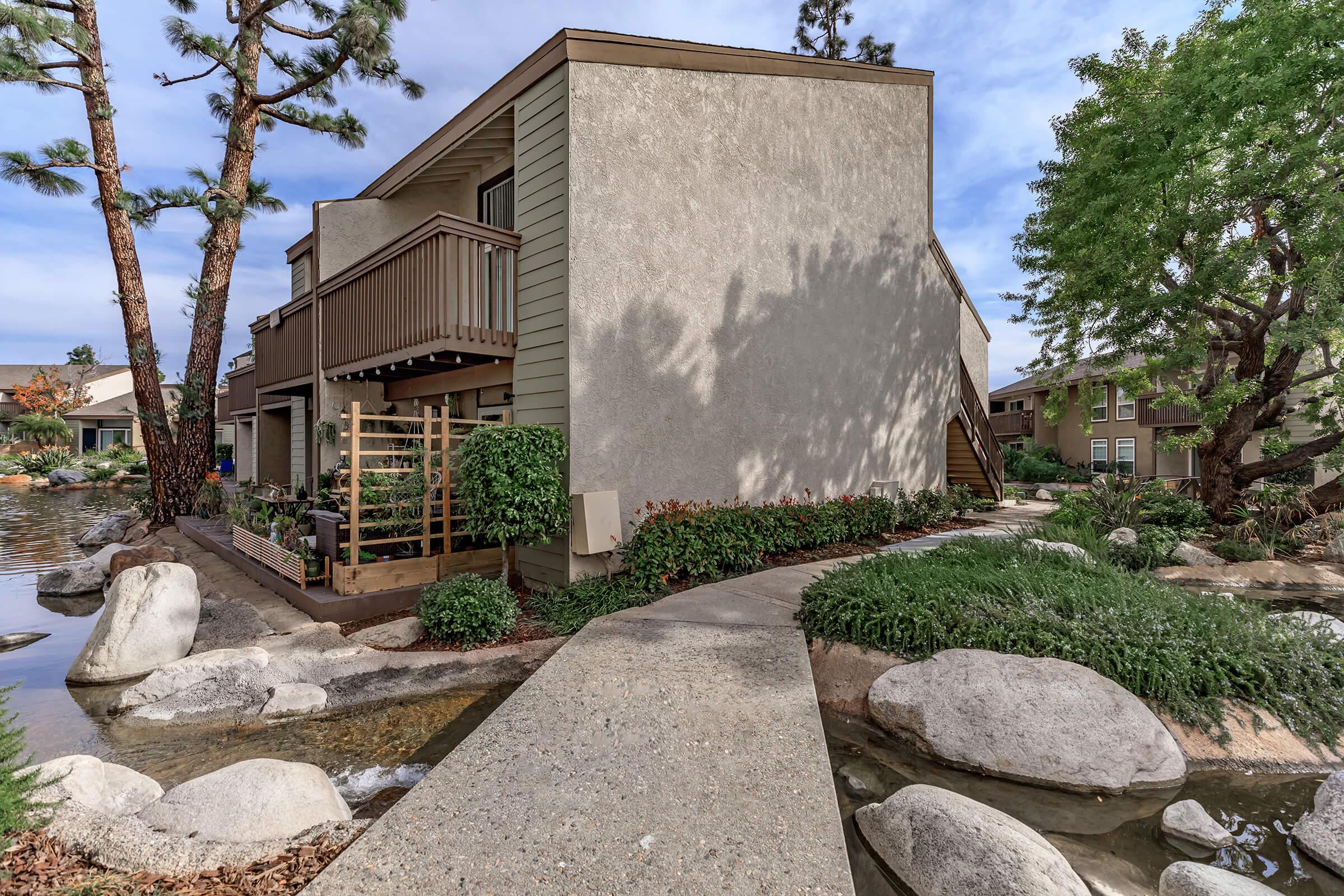 Landscaping at The Lake in Fullerton, CA