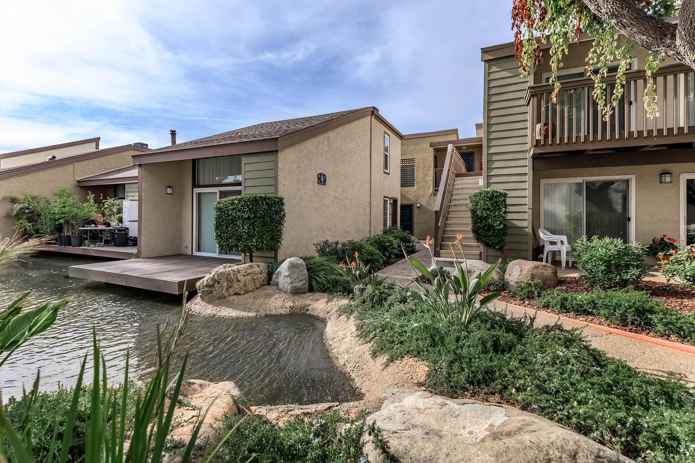 Landscaping at The Lake in Fullerton, CA