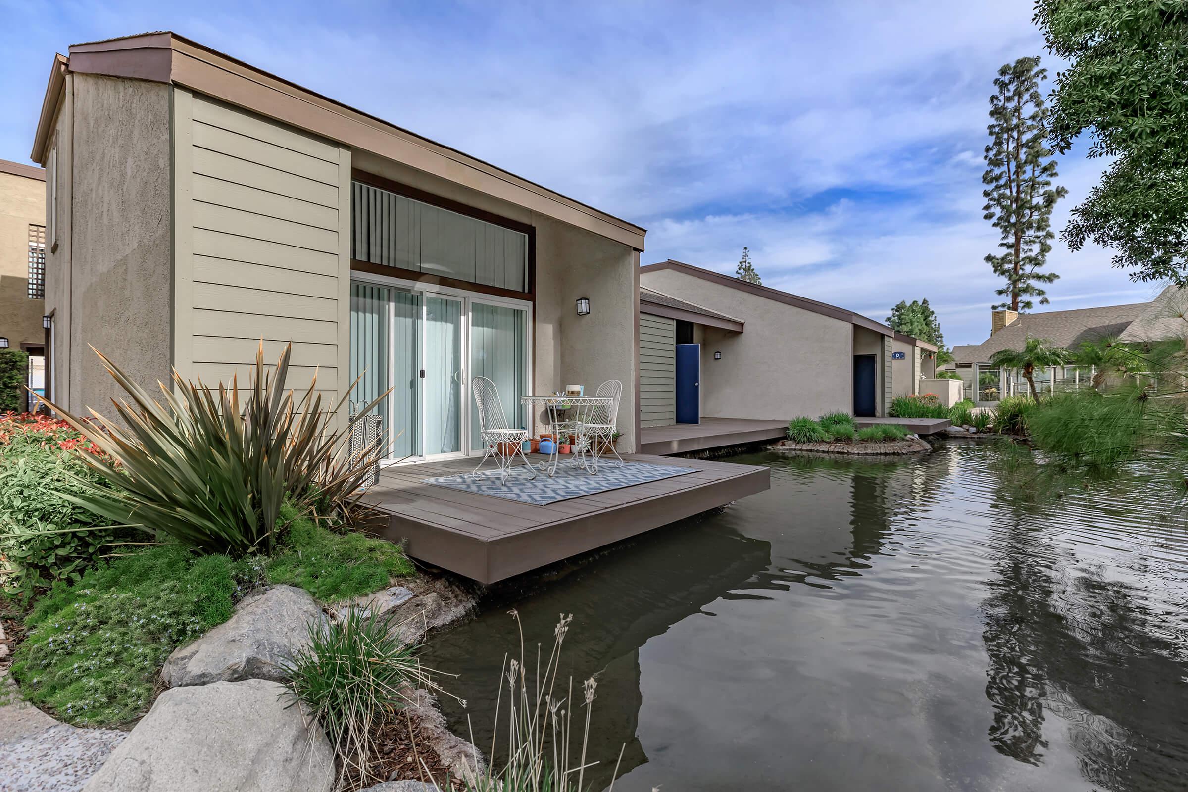 Landscaping at The Lake in Fullerton, CA