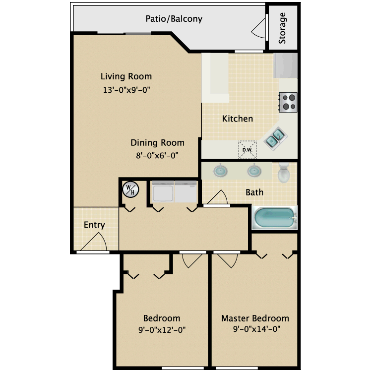 Floor plan image of B1