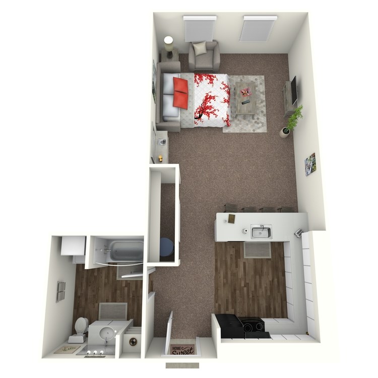 Floor plan image of Studio G