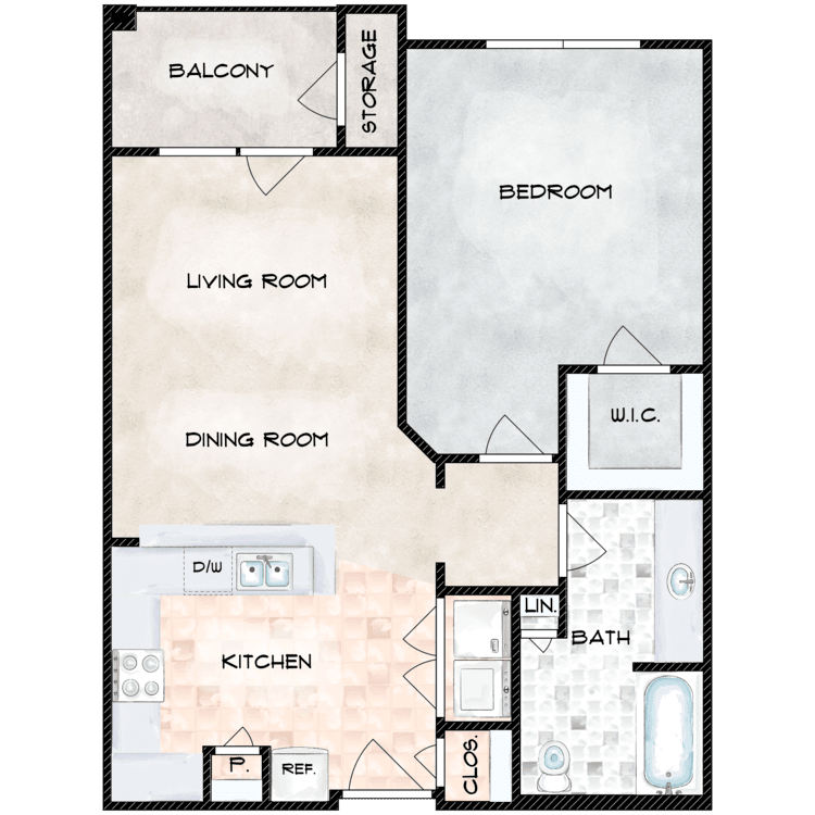 The Elizabeth floor plan image