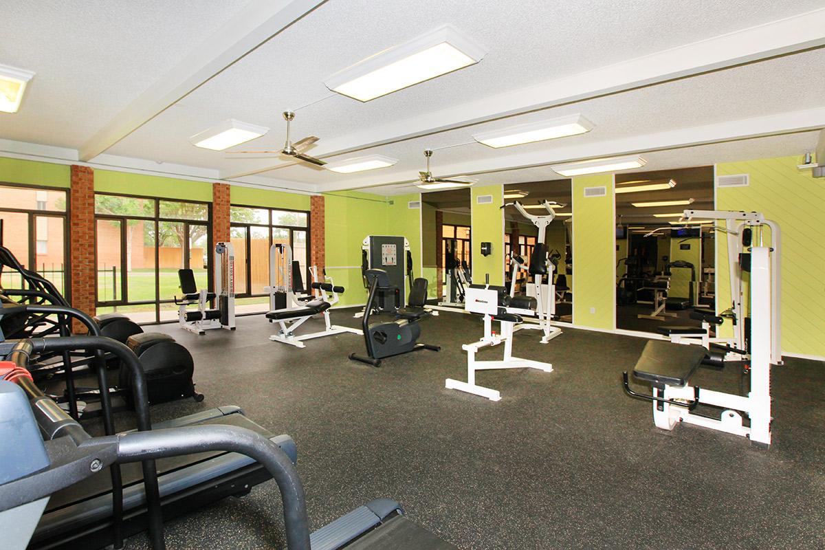 a room filled with furniture and a tv