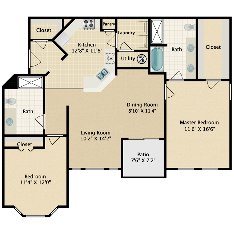 Floor plan image of Sycamore