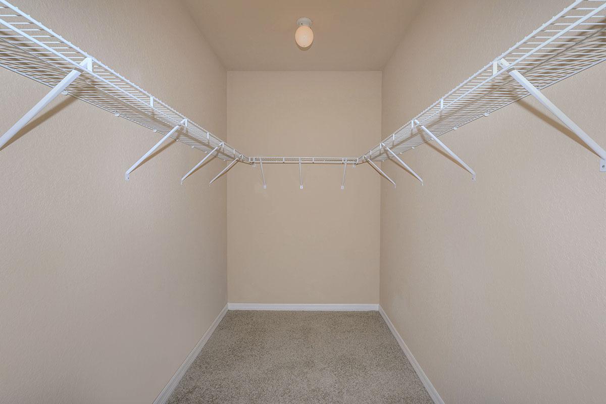 Ample Closet Space in Sycamore Here At The Club At Hidden River in Tampa, Florida