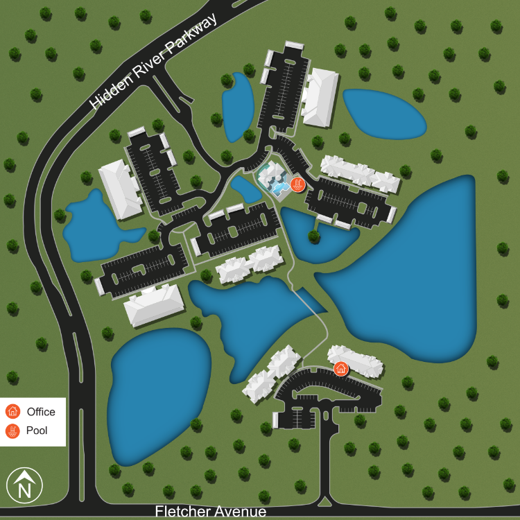 We make every effort to make our website accessible to anybody, especially those with disabilities. If you have question in terms of the relative location of an amenity or apartment home, please give us a call.