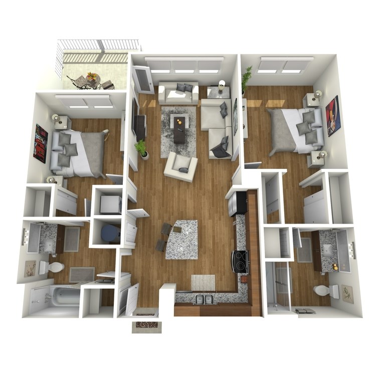 Floor plan image of O'Keefe