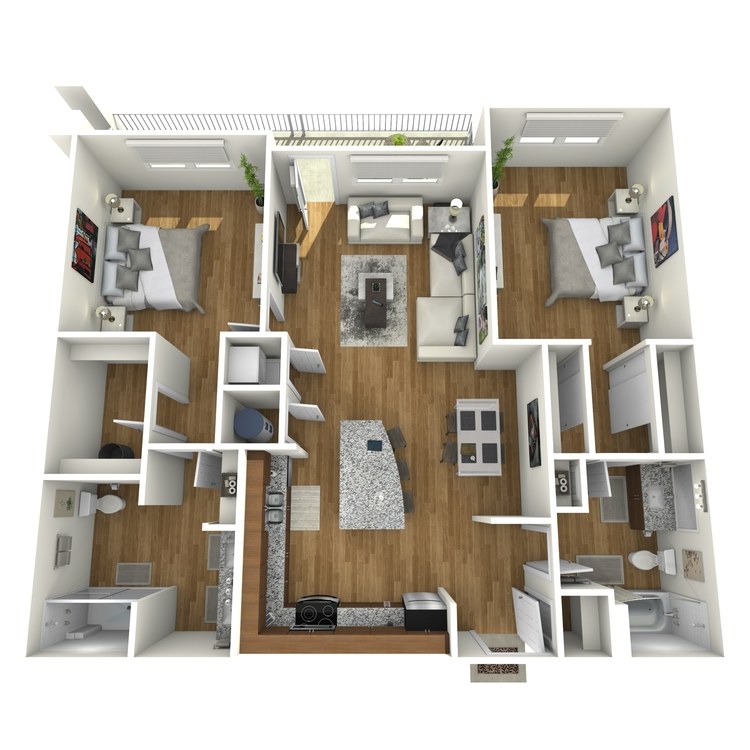 Floor plan image of Pollock