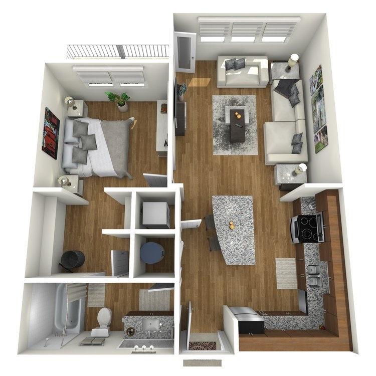 Floor plan image of Chagall