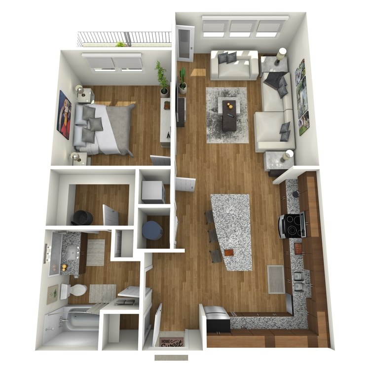 Floor plan image of Monet