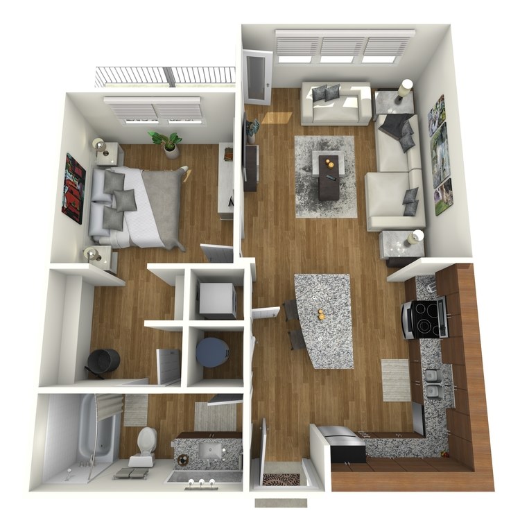 Floor plan image of Chagall