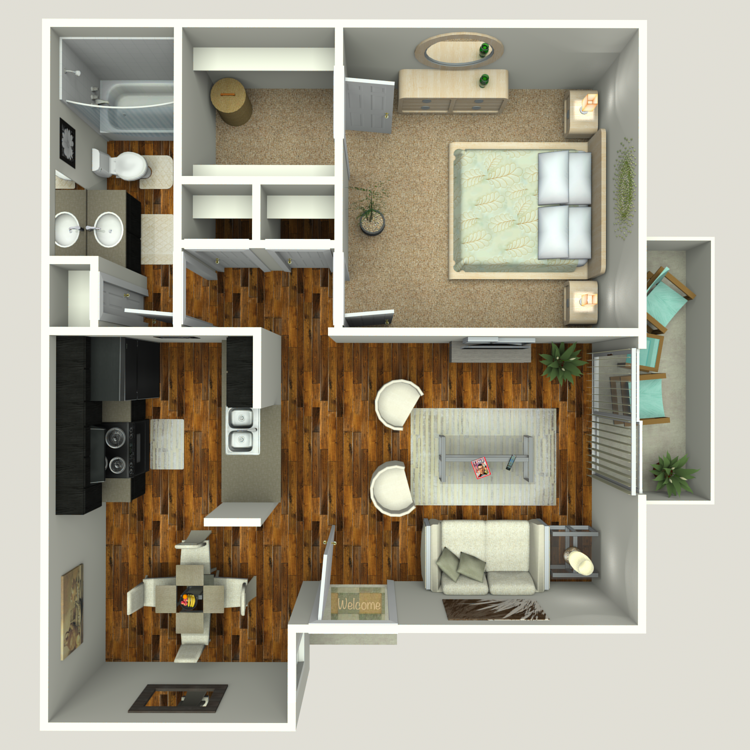 Floor plan image of A1