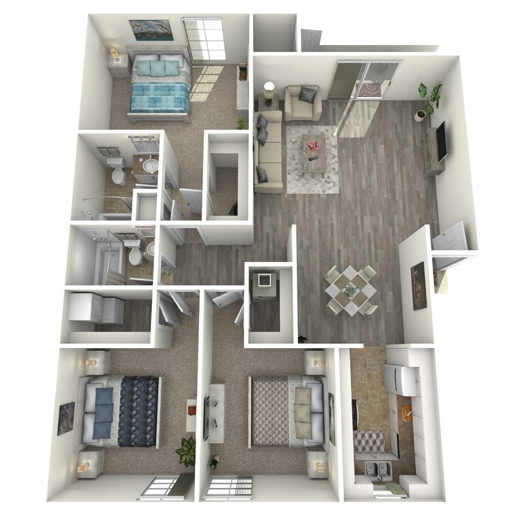 Floor plan image of The Beast