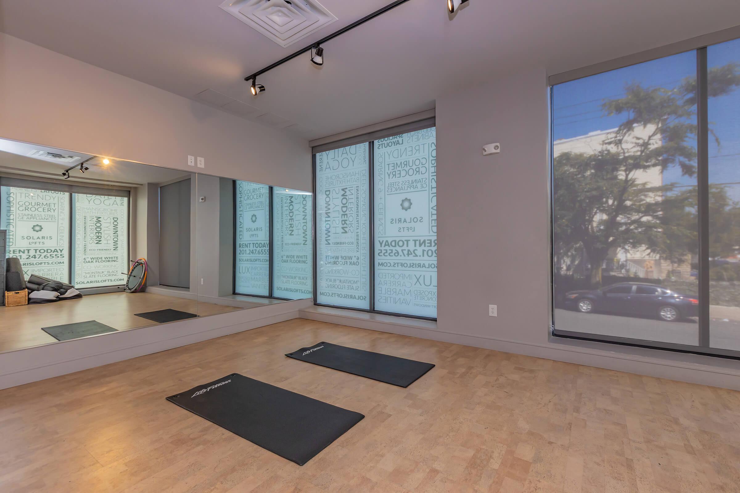 Yoga Room with Weekly Classes
