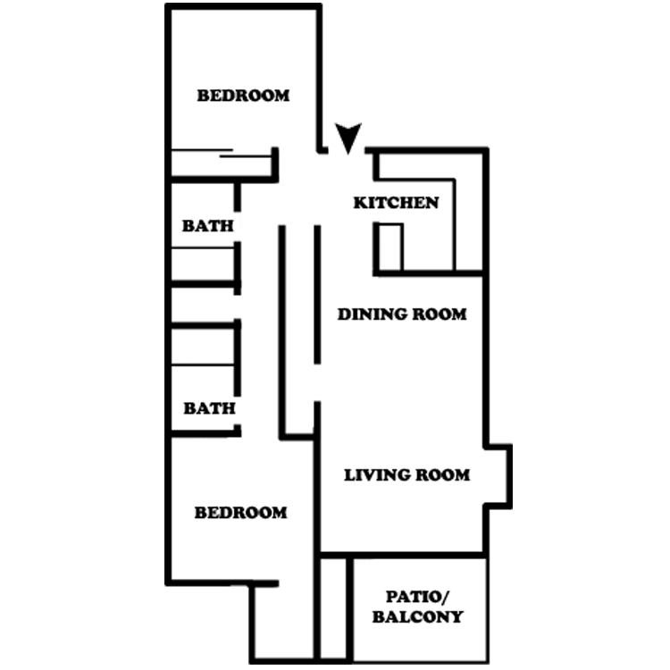 Floor plan image of Pine