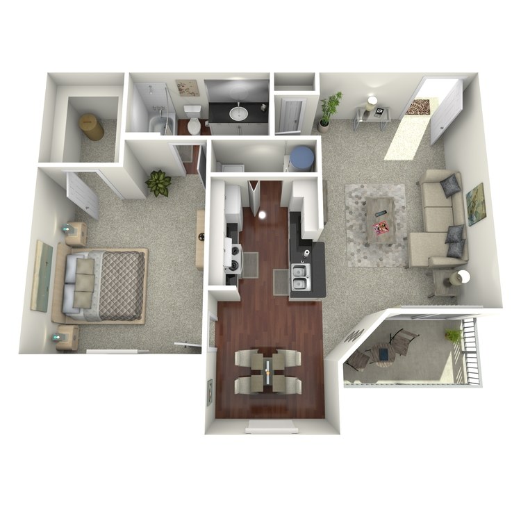 Floor plan image of Plan B