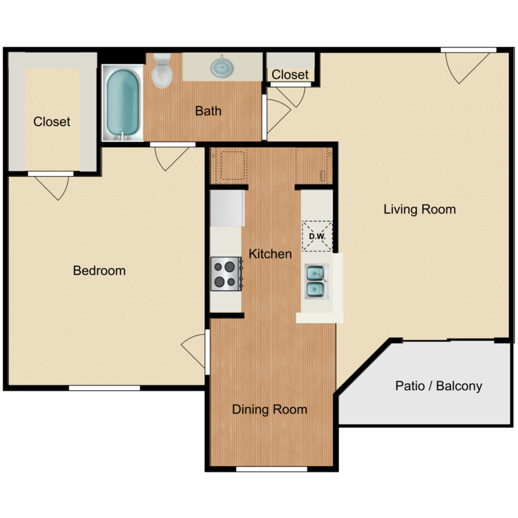 Floor plan image of Plan B