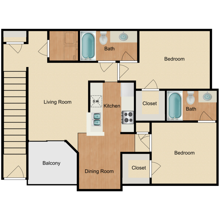 Floor plan image of Plan D