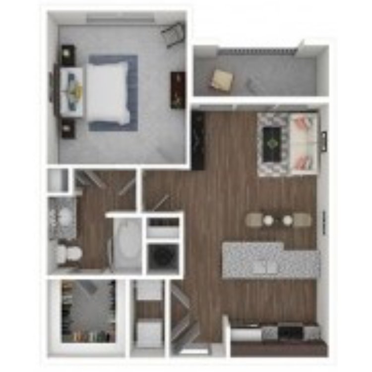 The Custer floor plan