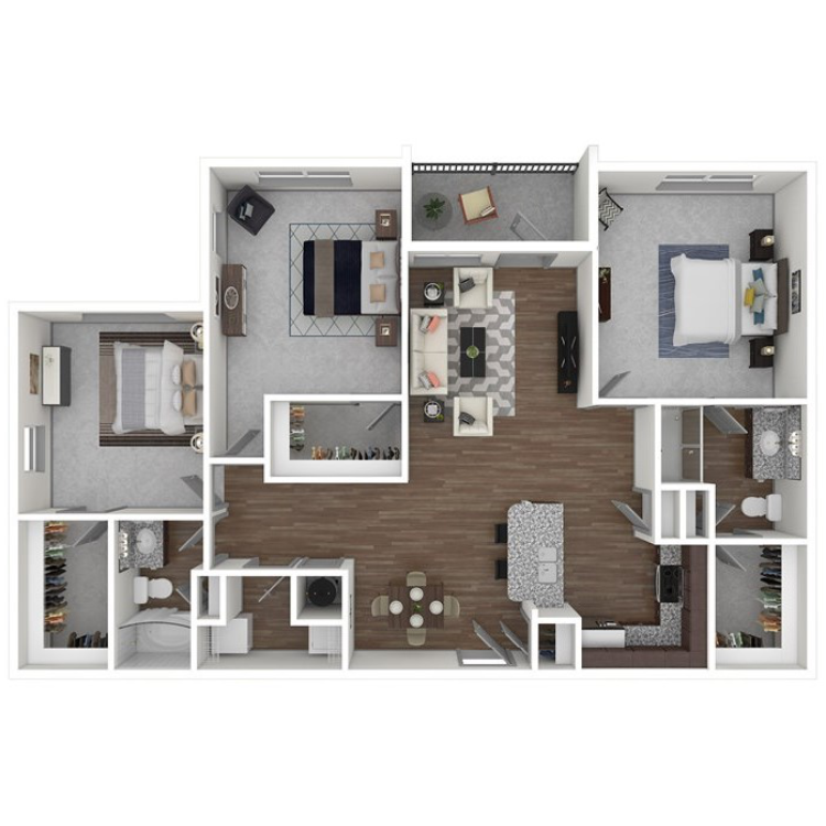 The Russell floor plan