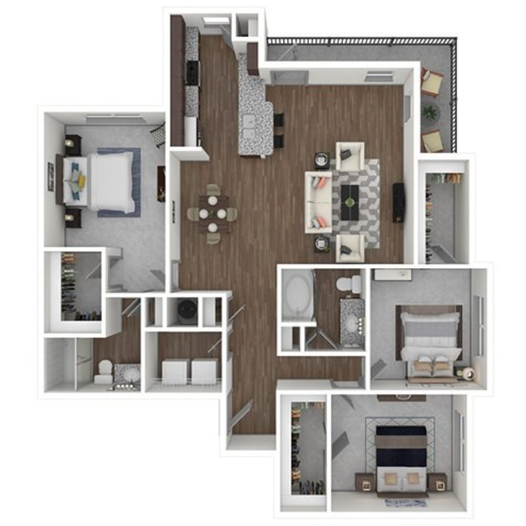 The Stacy floor plan