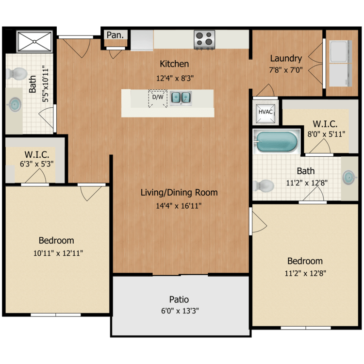 Olympus floor plan image
