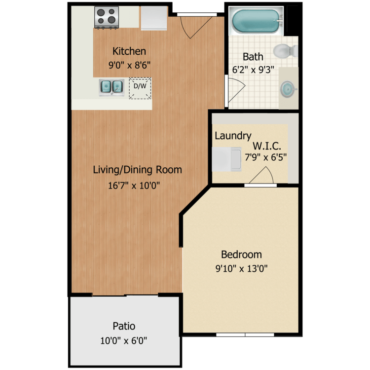 Teton floor plan image