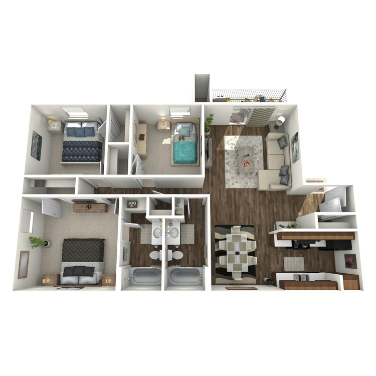 Floor plan image of C1