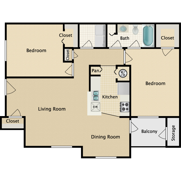 Floor plan image of Drake