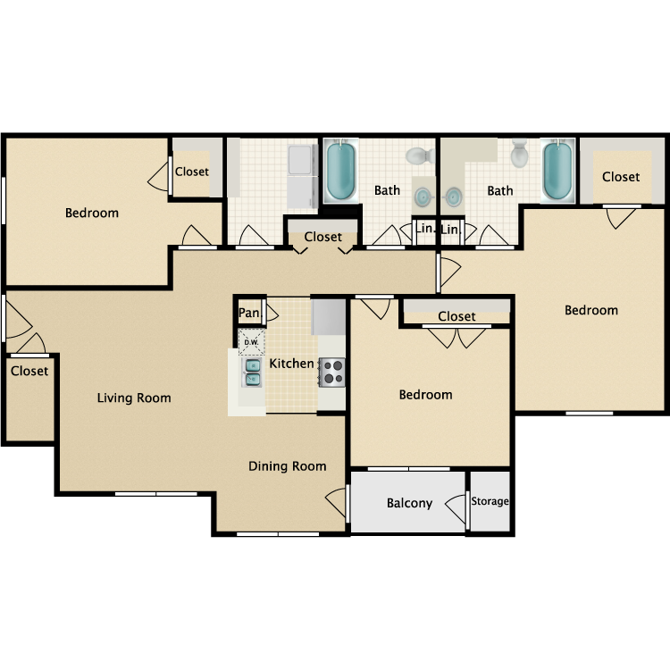 Floor plan image of Fairmont
