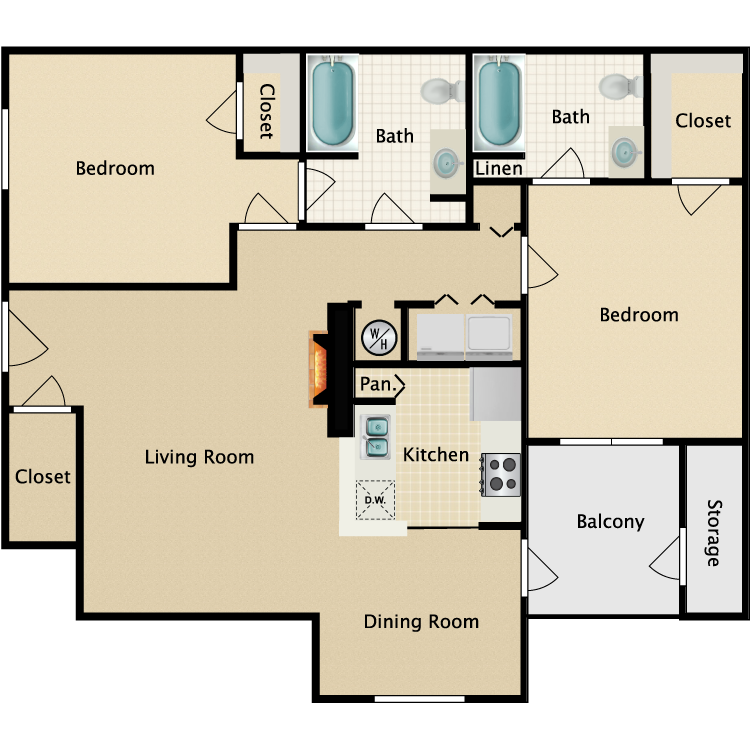 Floor plan image of Raphael
