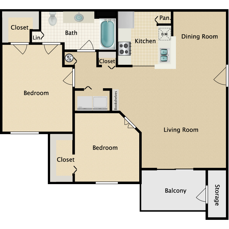 Floor plan image of Wilmington