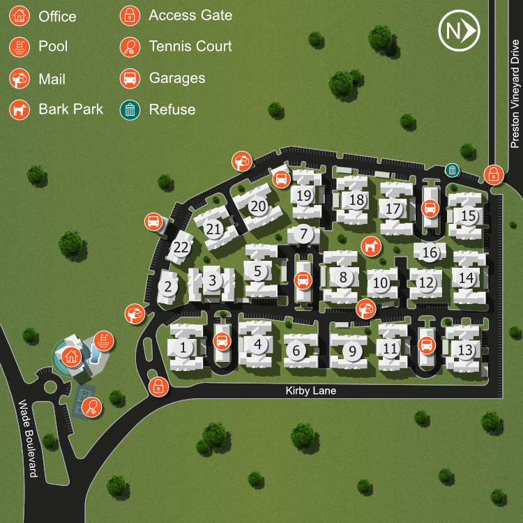 We make every effort to make our website accessible to anybody, especially those with disabilities. If you have question in terms of the relative location of an amenity or apartment home, please give us a call.