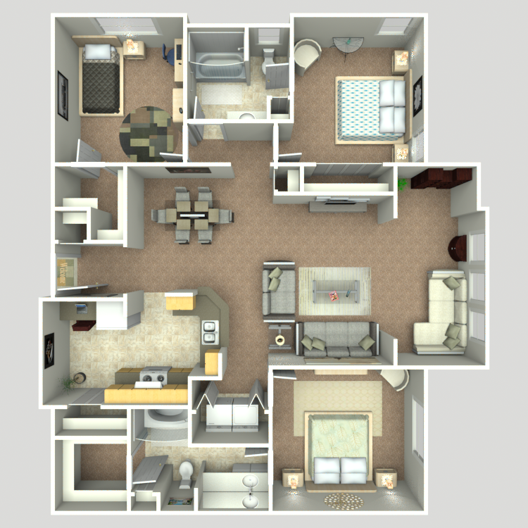 Floor plan image of Capri