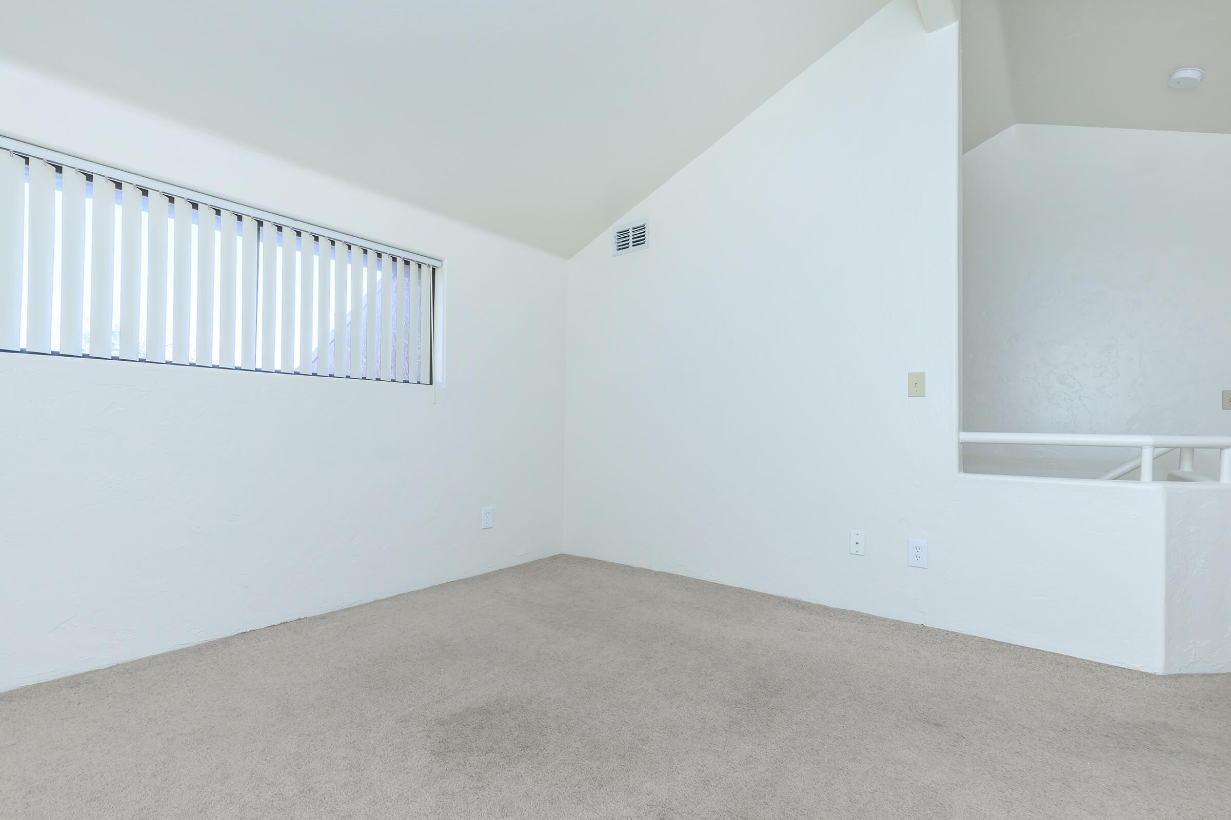 a large white room