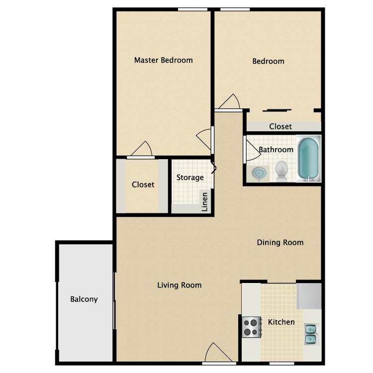 Floor plan image of B1 Nottingham
