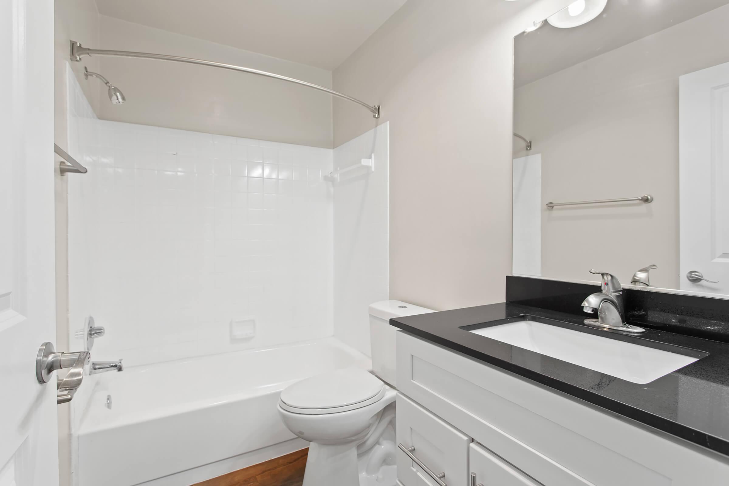 Bathroom at Huntington Square Apartments in Columbia, MD