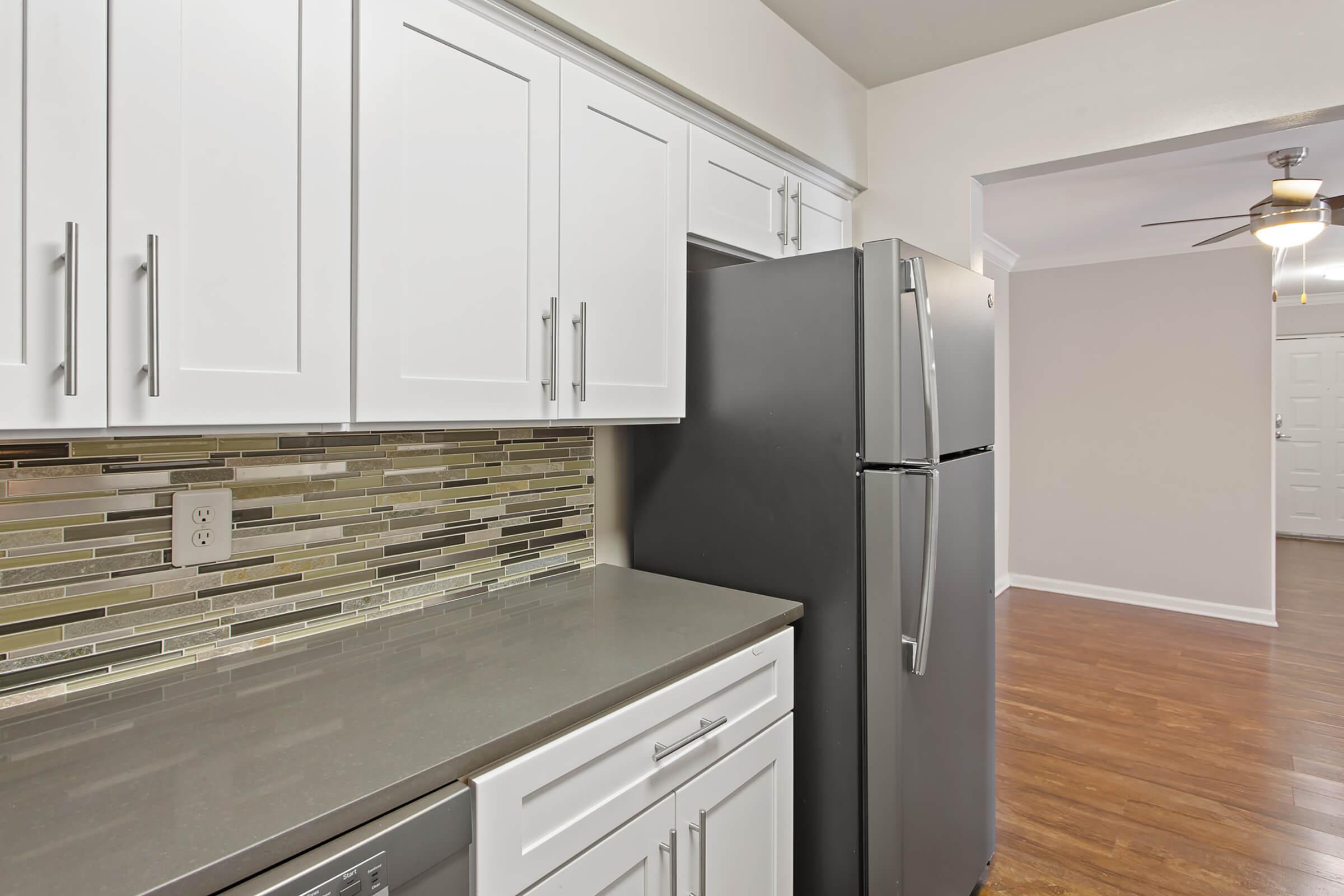 Kitchen at Huntington Square Apartments in Columbia, MD